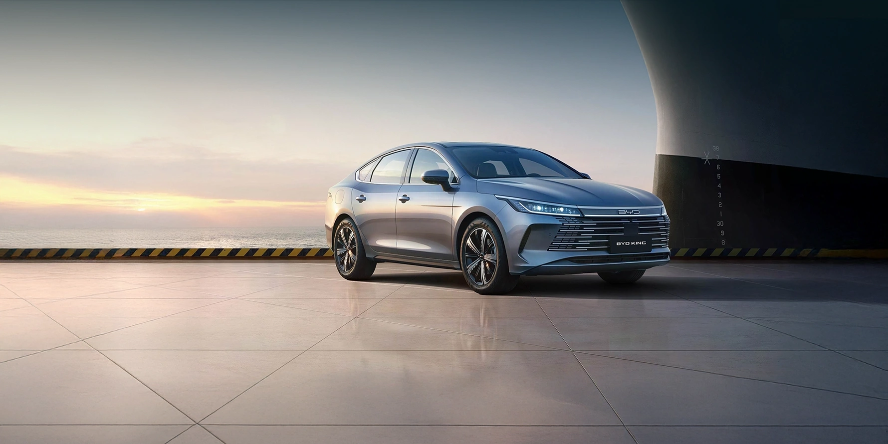 BYD KING Sedan híbrido-con modo 100% enchufable