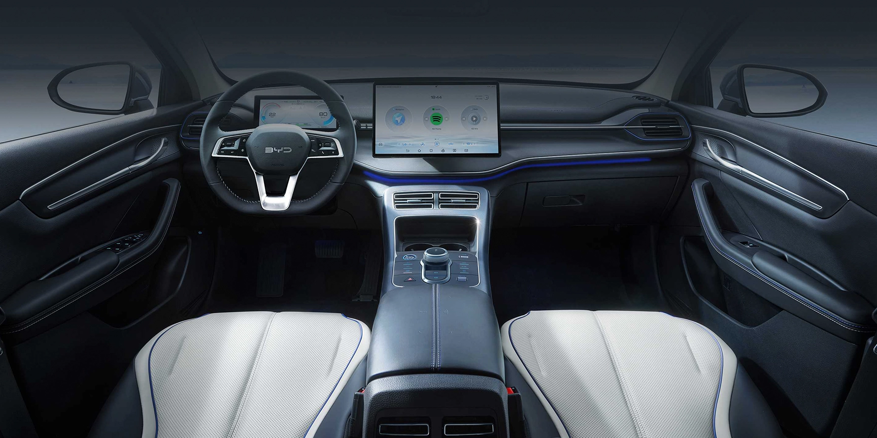 BYD KING Cabina Interior Inteligente