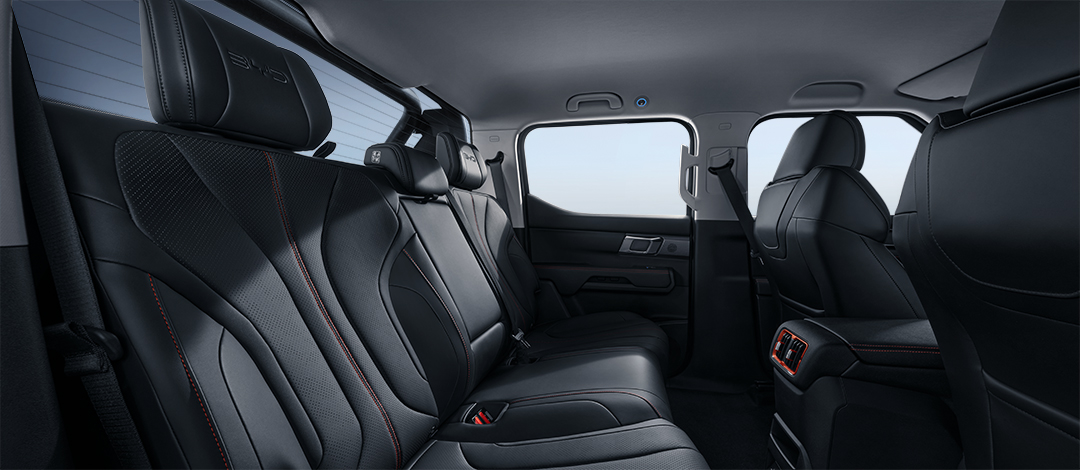Un interior espacioso BYD SHARK